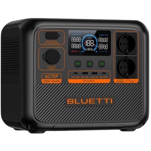 Портативна зарядна станція BLUETTI AC70P 864Wh (106173)