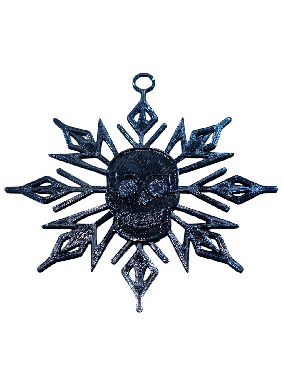 Новогоднее украшение Tree Decoration Skull Snowflake 12 см Новогоднее украшение Tree Decoration Skull Snowflake 12 см