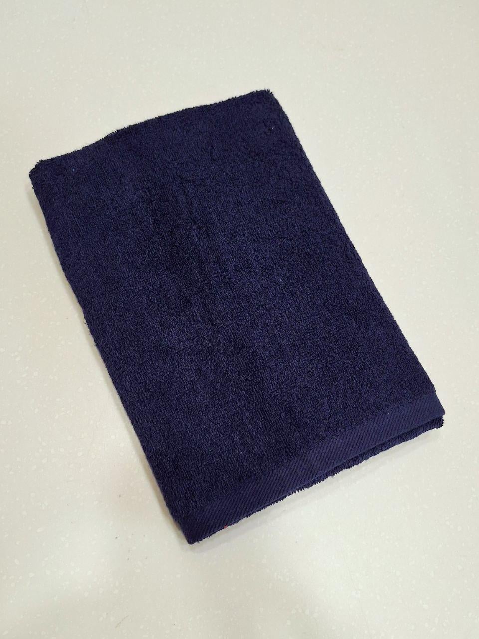 Рушник для обличчя махровий Parisa Home Flat 50х90 см Синій (2345)
