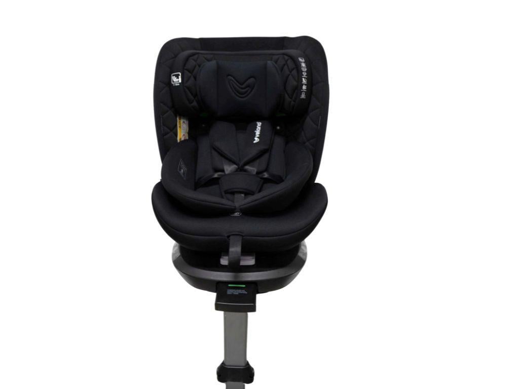 Автокресло Velano Vento 360° i-Size 40-150 см ISOFIX и опорная нога Black (3031362500)