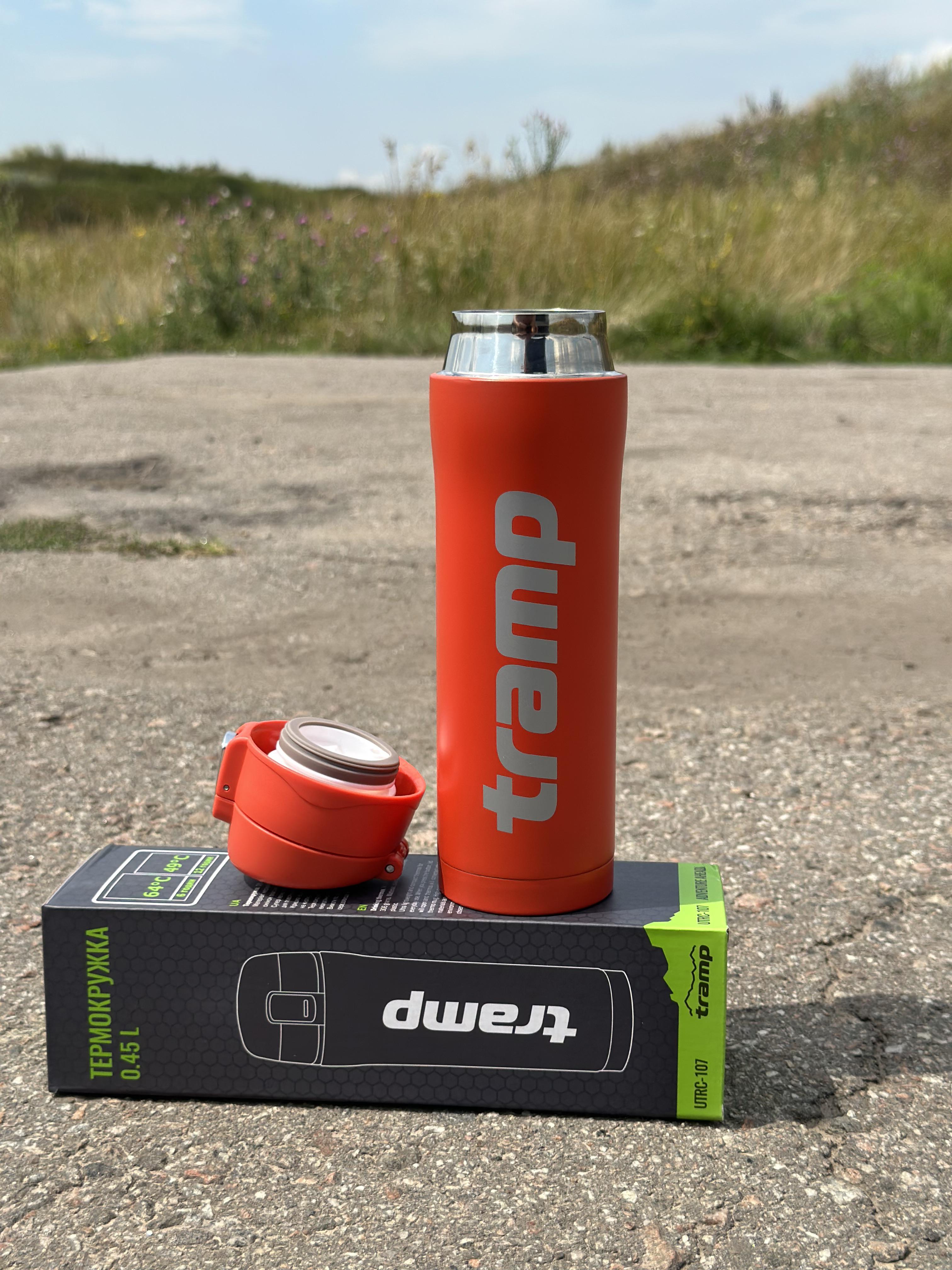 Термокружка Tramp держит 12 ч. 0,45 л (UTRC-107-orange) - фото 7 Термокружка Tramp держит 12 ч. 0,45 л (UTRC-107-orange) - фото 7