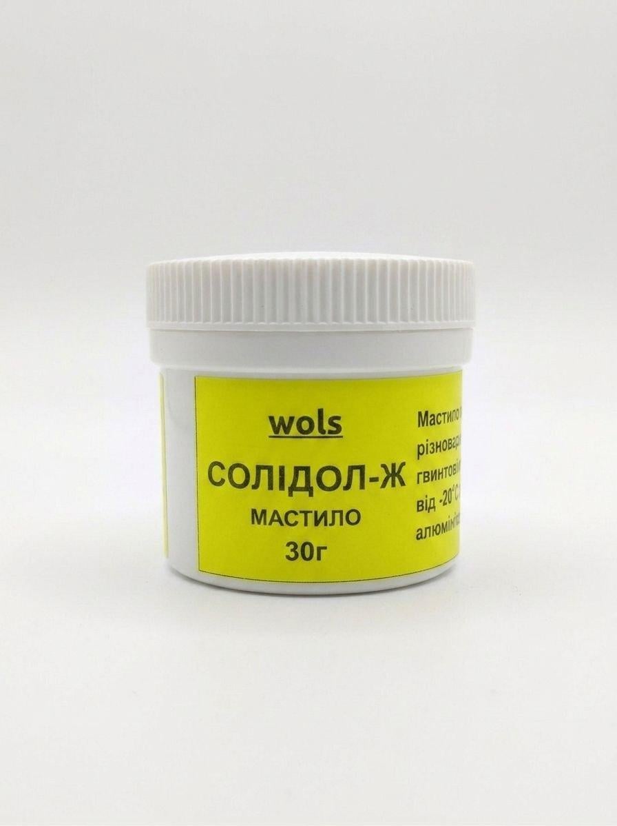Смазка для велосипеда Wols Солидол-Ж 30 г (FR-10218) Смазка для велосипеда Wols Солидол-Ж 30 г (FR-10218)
