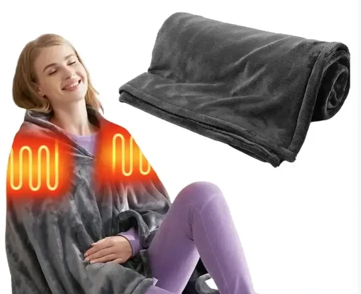 Плед із підігрівом Electric Heating Shawl Blanket USB 155х80 см - фото 3