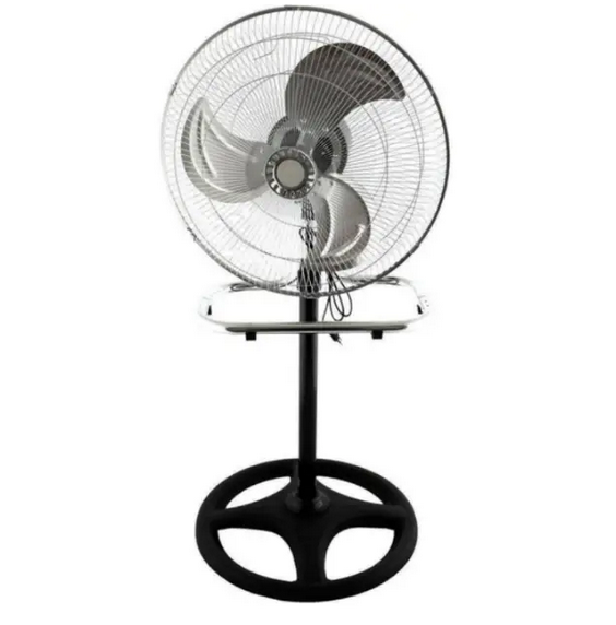 Вентилятор трансформер 3в1 Rainberg MS-1622 60 Вт Чорний із сірим