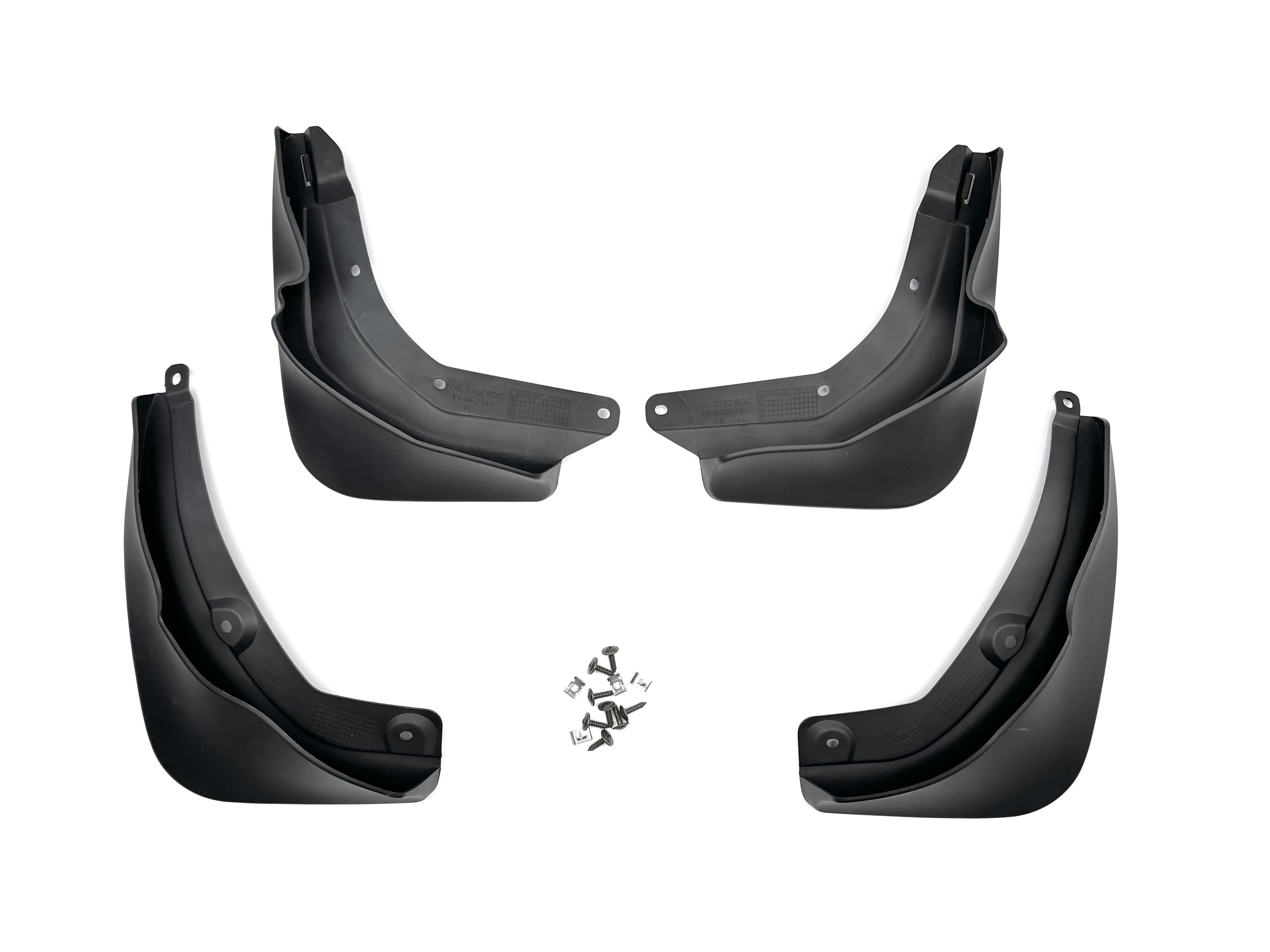 Брызговики KINDLE для Mercedes EQC 2019/Mercedes-Benz EQC 2019- 4 шт. (7702)