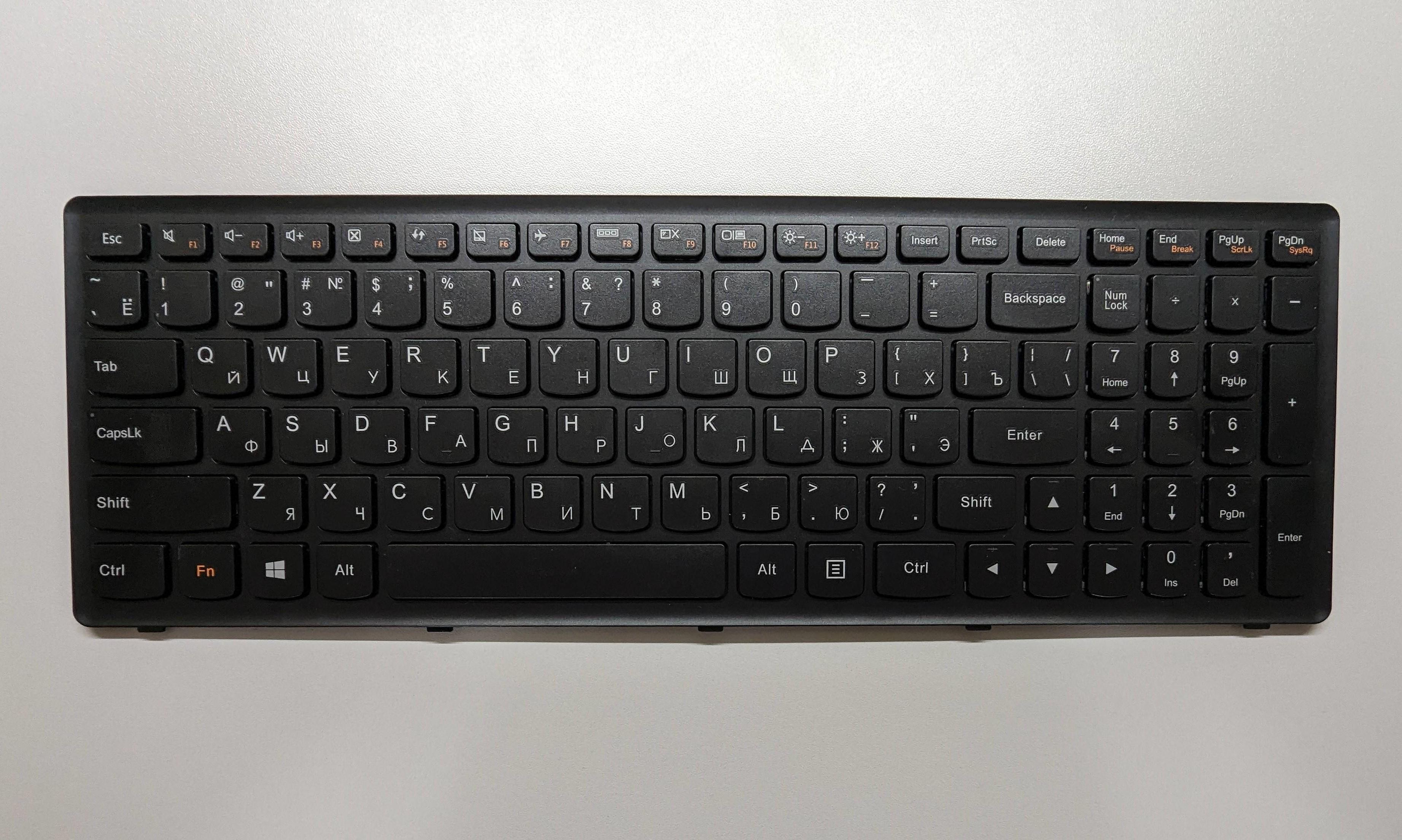Клавіатура для ноутбука Lenovo IdeaPad G505S/Z510/G500 (K620)