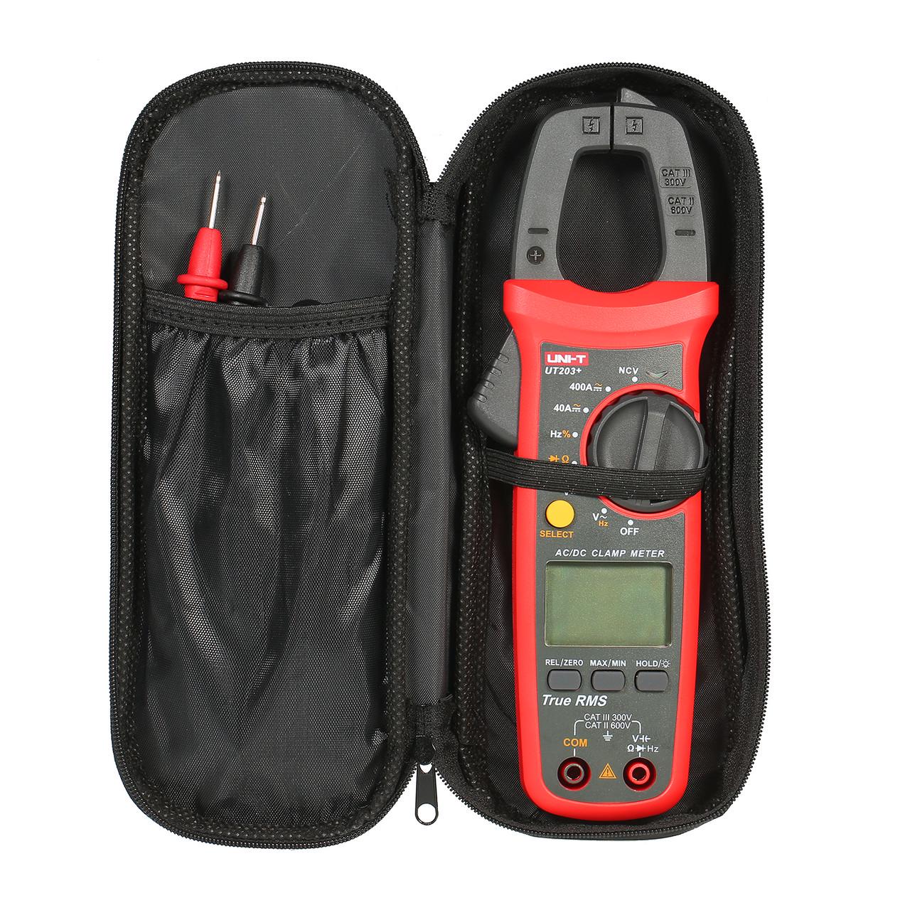 Кліщі струмові для постійного струму Uni-t UT203+ DC/AC (1280295284) - фото 4 Кліщі струмові для постійного струму Uni-t UT203+ DC/AC (1280295284) - фото 4