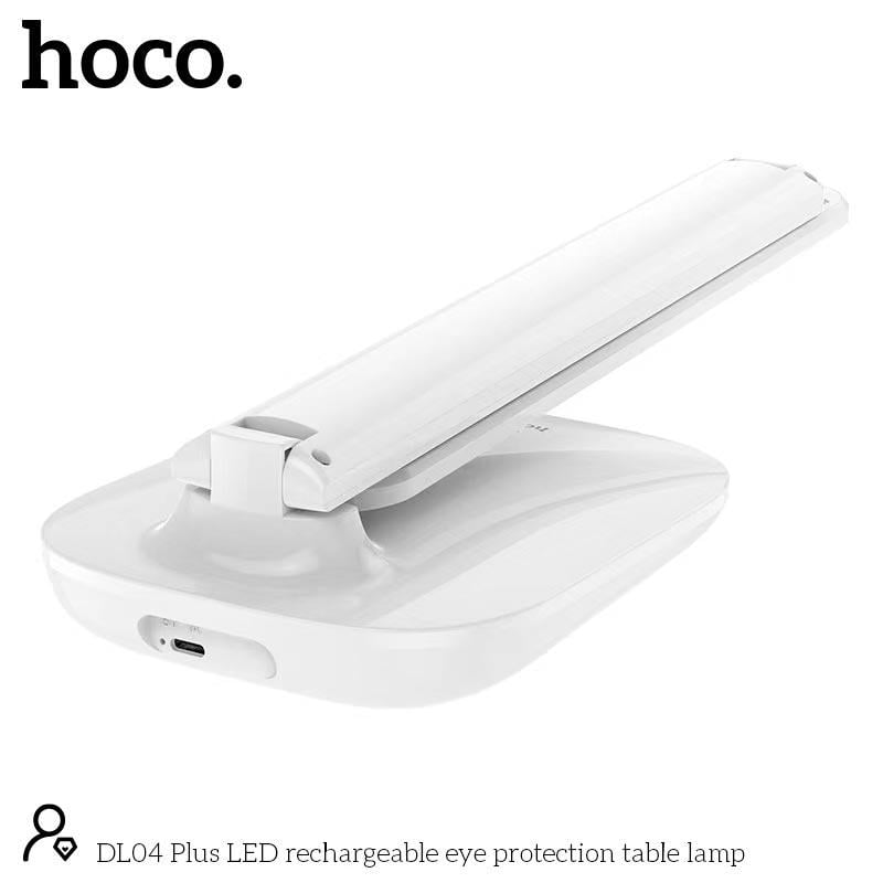 Лампа настільна Hoco LED Rechargeable eye protection table lamp DL04 Plus 1200 мАч White (609777) - фото 4 Лампа настільна Hoco LED Rechargeable eye protection table lamp DL04 Plus 1200 мАч White (609777) - фото 4