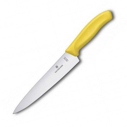 Нож кухонный Victorinox SwissClassic Carving разделочный для мяса 19 см Yellow (Vx68006.19L8B)
