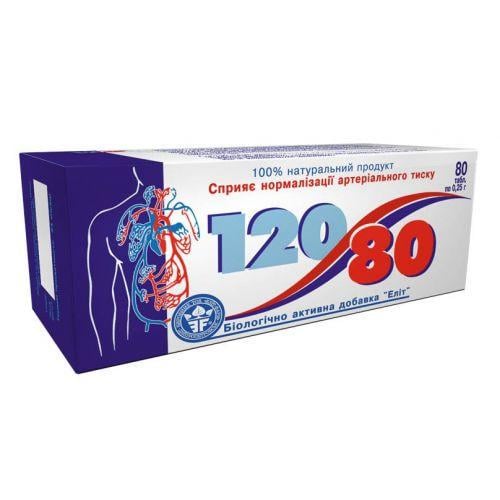 Добавка біологічна Еліт-фарм 120/80 80 таб.