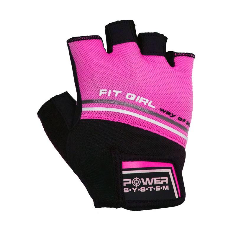 Перчатки для фитнеса и тяжелой атлетики Power System Fit Girl Evo PS-2920 XS Pink