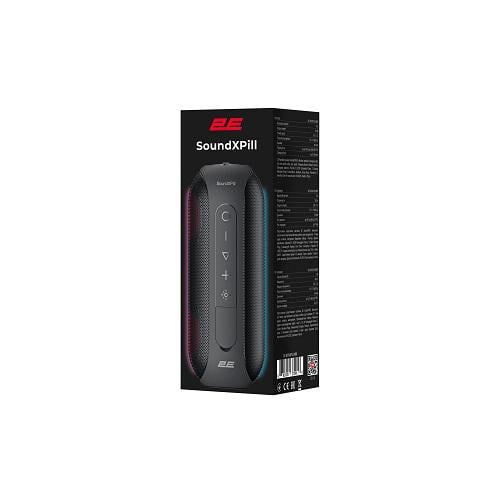 Портативная колонка 2E 2E-BSSXPLLWBK SoundXPill TWS MP3 Wireless Waterproof Bluetooth 30 Вт Black (582423) - фото 9