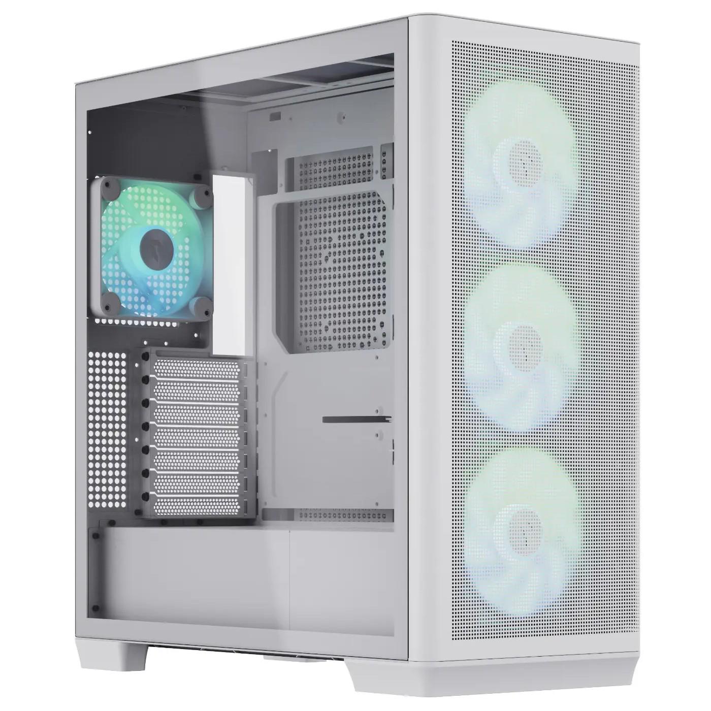 Корпус для ПК APNX Creator C1 ARGB no PSU White (APCM-CR01043.21)