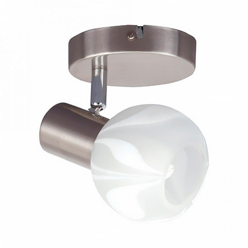 Светильник потолочный Horoz Electric Bodrum-1 40W матовый Хром