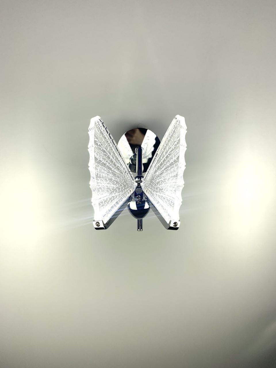 Бра дизайнерское настенное Хром (WCA 02 CH)