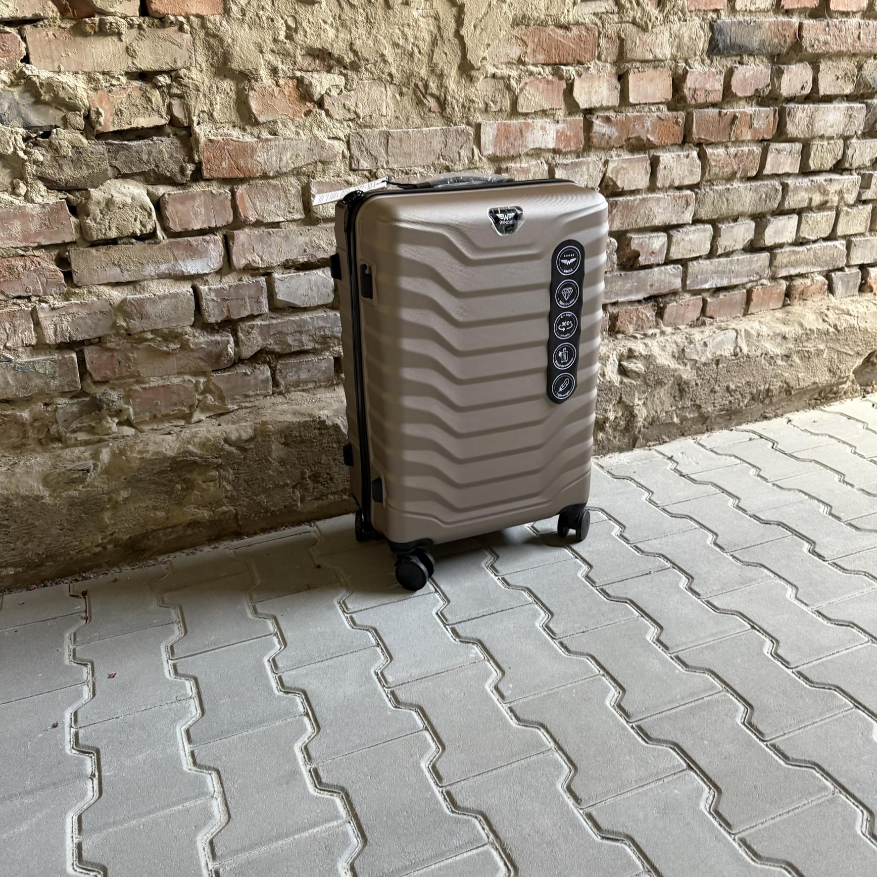 Чемодан Wings PEA01 дорожный М Шампань (26557321) - фото 3 Чемодан Wings PEA01 дорожный М Шампань (26557321) - фото 3