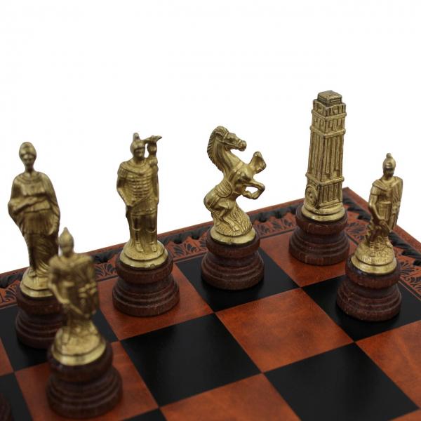 Шахматы элитные подарочные Римляне и Варвары 178MW 212L - фото 2 Шахматы элитные подарочные Римляне и Варвары 178MW 212L - фото 2