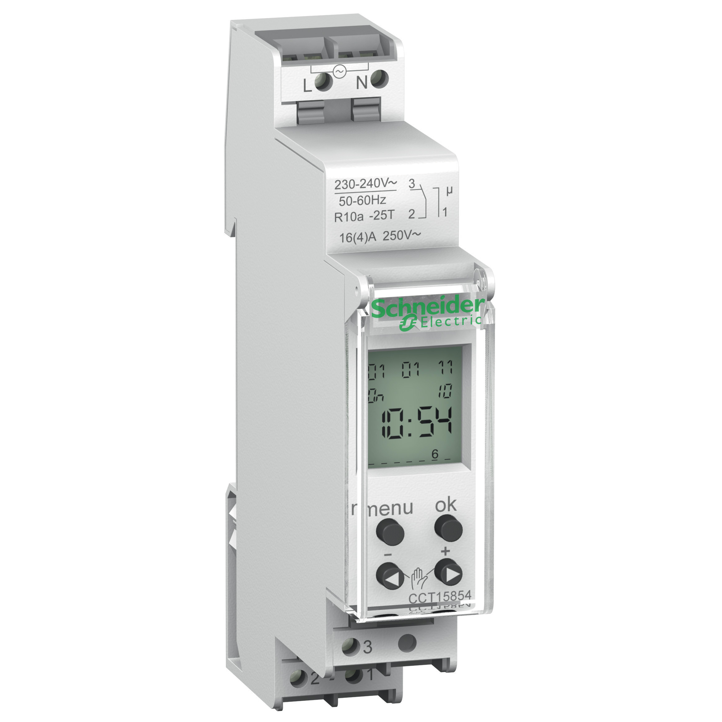 Таймер электронный Schneider Electric Acti9 IHP 16A 230V AC недельный (CCT15854)