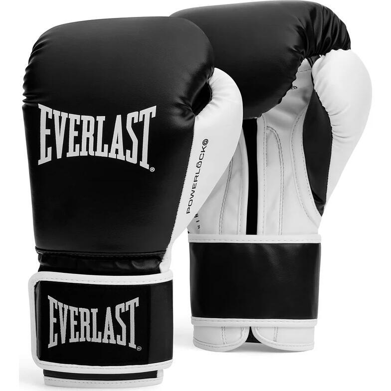 Перчатки боксерские Everlast POWERLOCK OG TRAINING GLOVES р. 16 Черно-белый (P00004005-BK-WH)