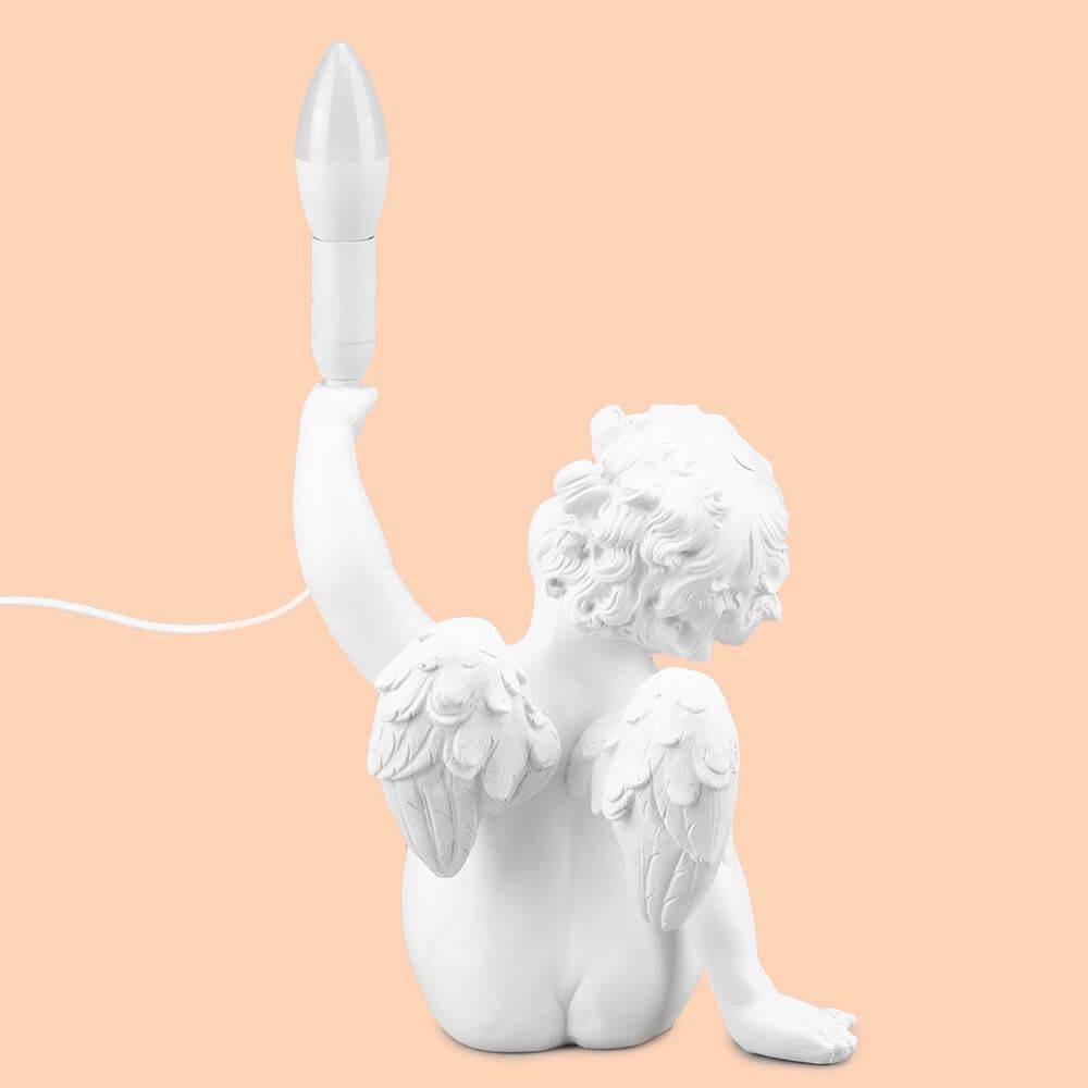 Статуетка лампа Lefard Білий ангел 34 см (2014-008) - фото 3