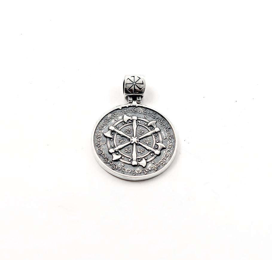 Кулон оберег Maxi Silver 7038 Яроврат двухсторонний (87038)
