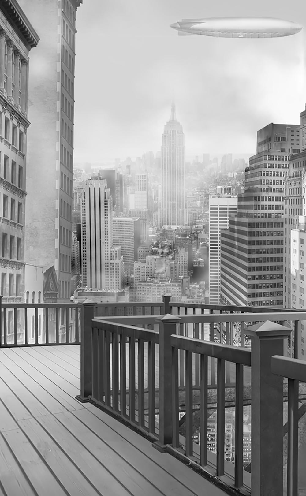 Фотообои Artside Вид на город в тумане (6200320205) Фотообои Artside Вид на город в тумане (6200320205)
