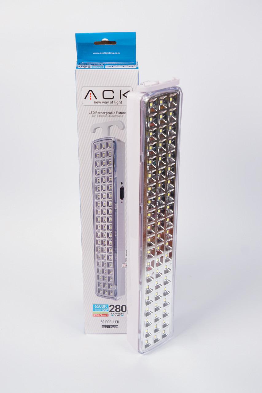 Фонарь светодиодный с аккумулятором 60 LED AC01-00330