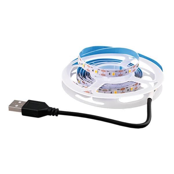 Набор готовый LED EUROLAMP Лента 60 диодов/м 2 м 4000K 5V USB (LED/SET-2M/4000K(USB))