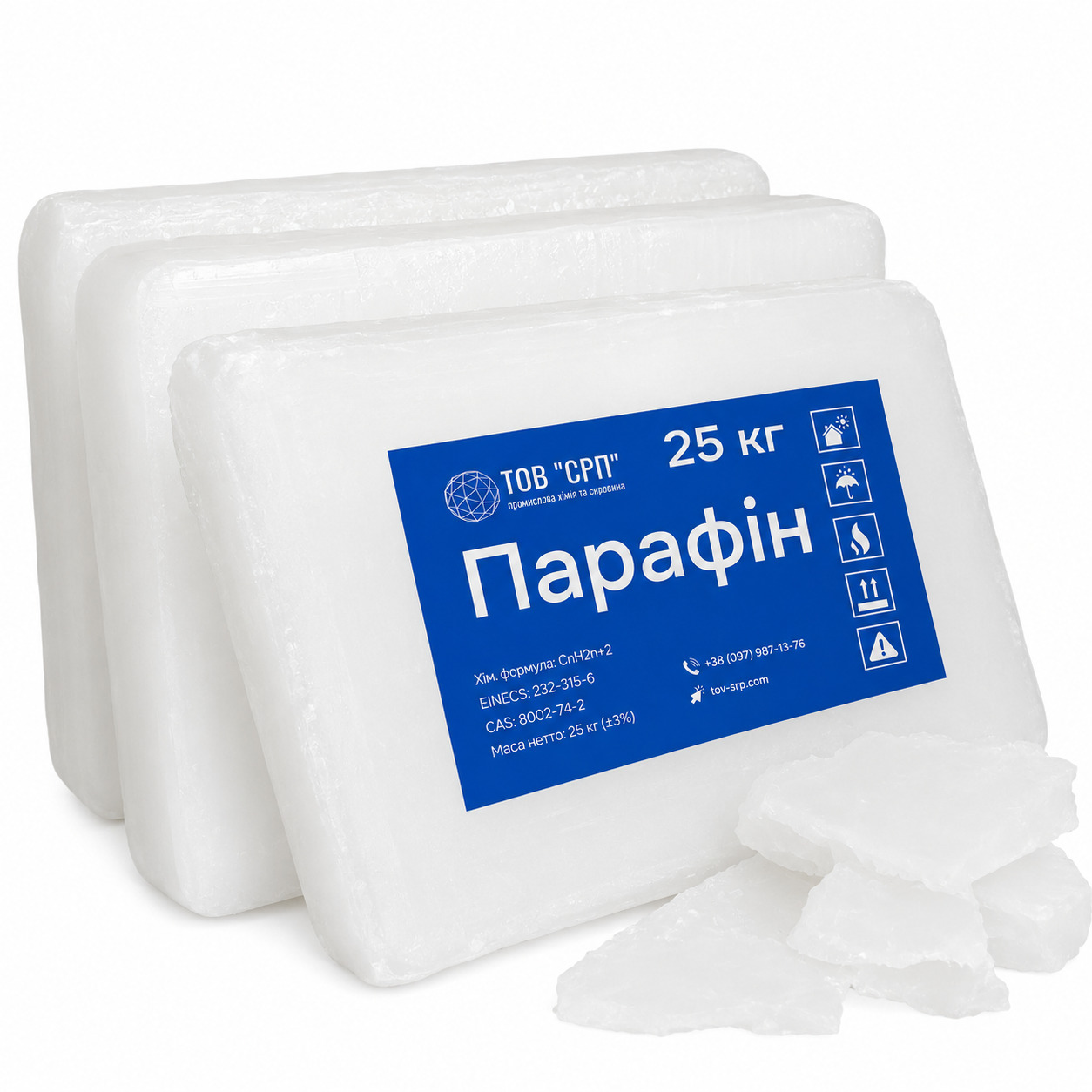 Парафин Т-1 брикет 5 кр.