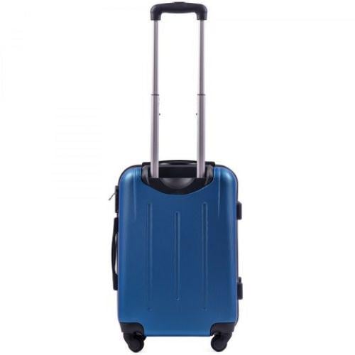 Чемодан пластиковый Wings 304 маленький Голубой - фото 3 Чемодан пластиковый Wings 304 маленький Голубой - фото 3