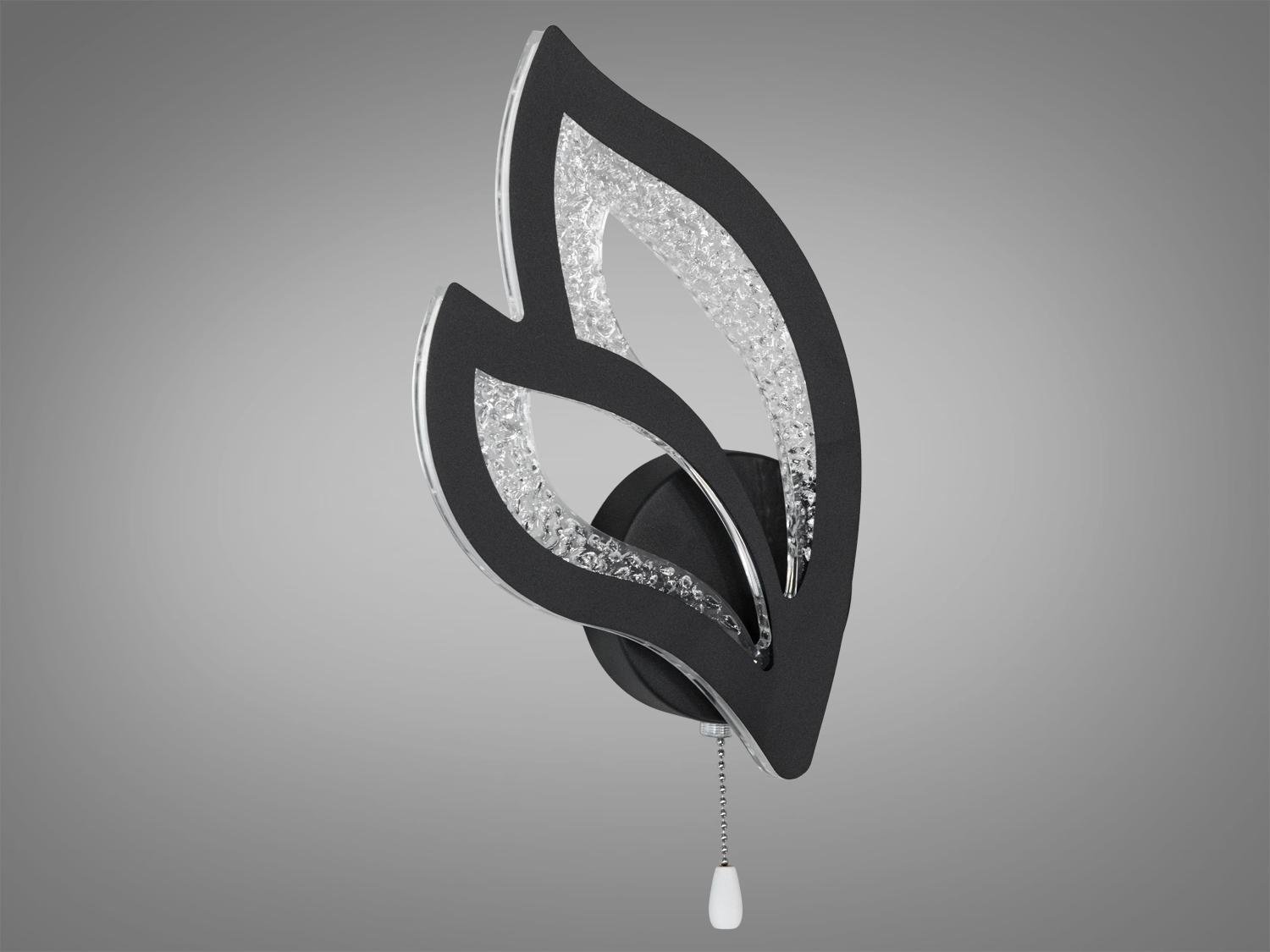 Бра светодиодный для современного интерьера 17W Черный (2455/1BK) - фото 3 Бра светодиодный для современного интерьера 17W Черный (2455/1BK) - фото 3