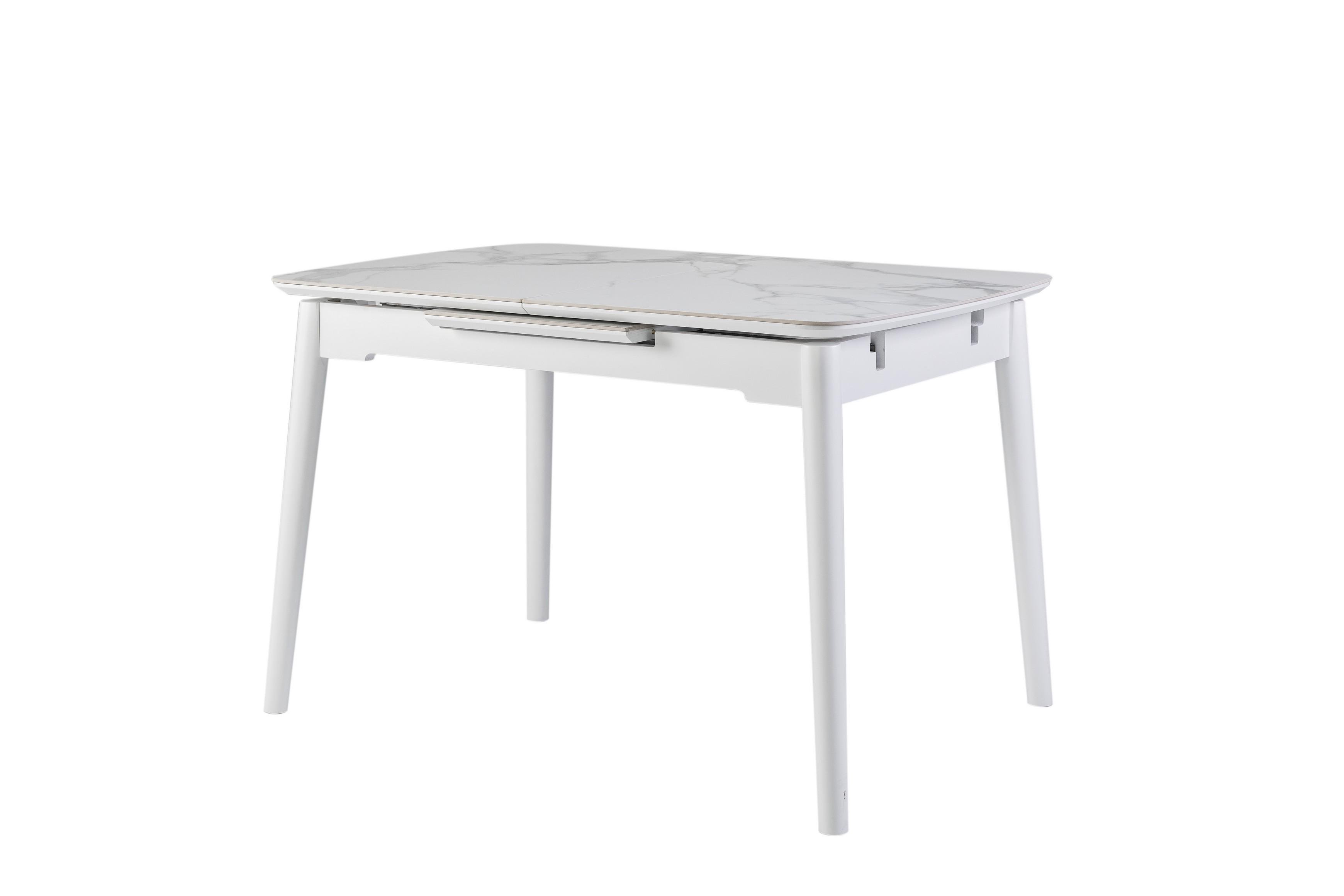 Стол обеденный раскладной Ветро 1200-1600/800/760 мм Вайд клауд/Белый(TМ-76) - фото 1 Стол обеденный раскладной Ветро 1200-1600/800/760 мм Вайд клауд/Белый(TМ-76) - фото 1