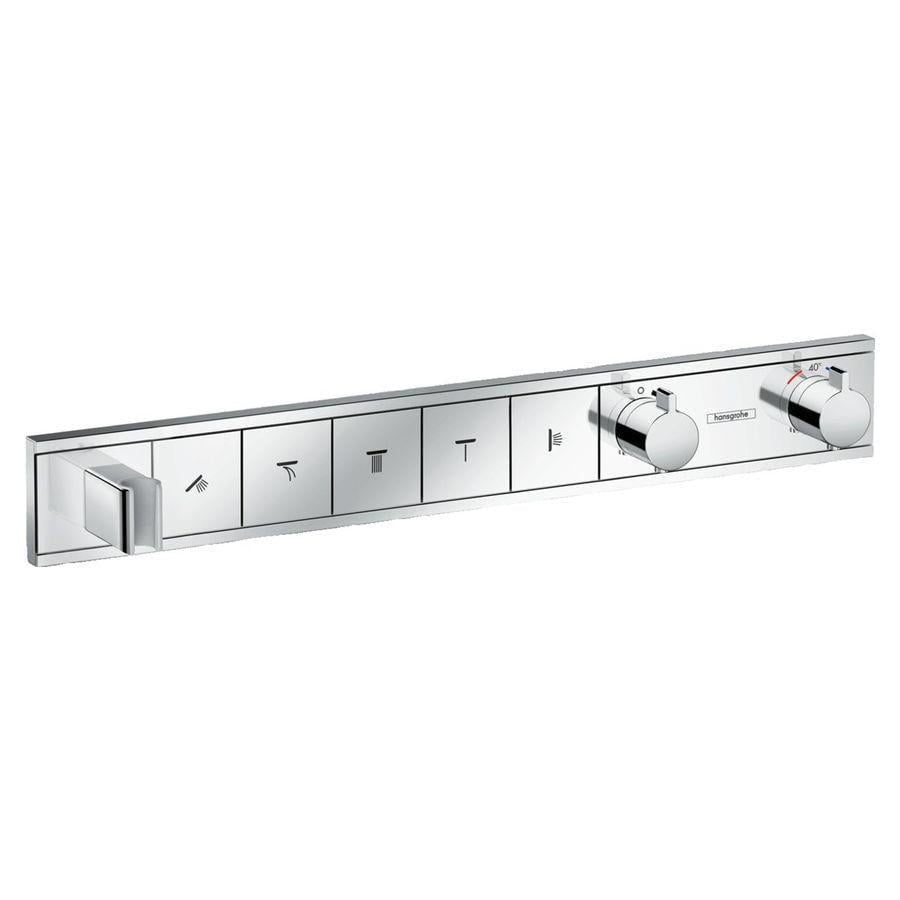 Термостат скрытого монтажа Hansgrohe RainSelect на 5 выходов Хромированный (15358000)