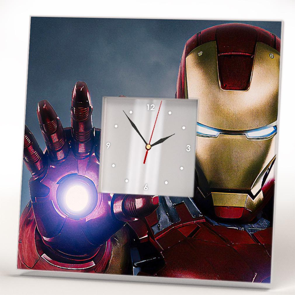 Часы "Железный человек" 260x260 мм (C04356)