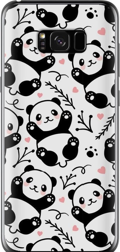 Чехол на Samsung Galaxy S8 Plus Панды (4318u-817-42517)