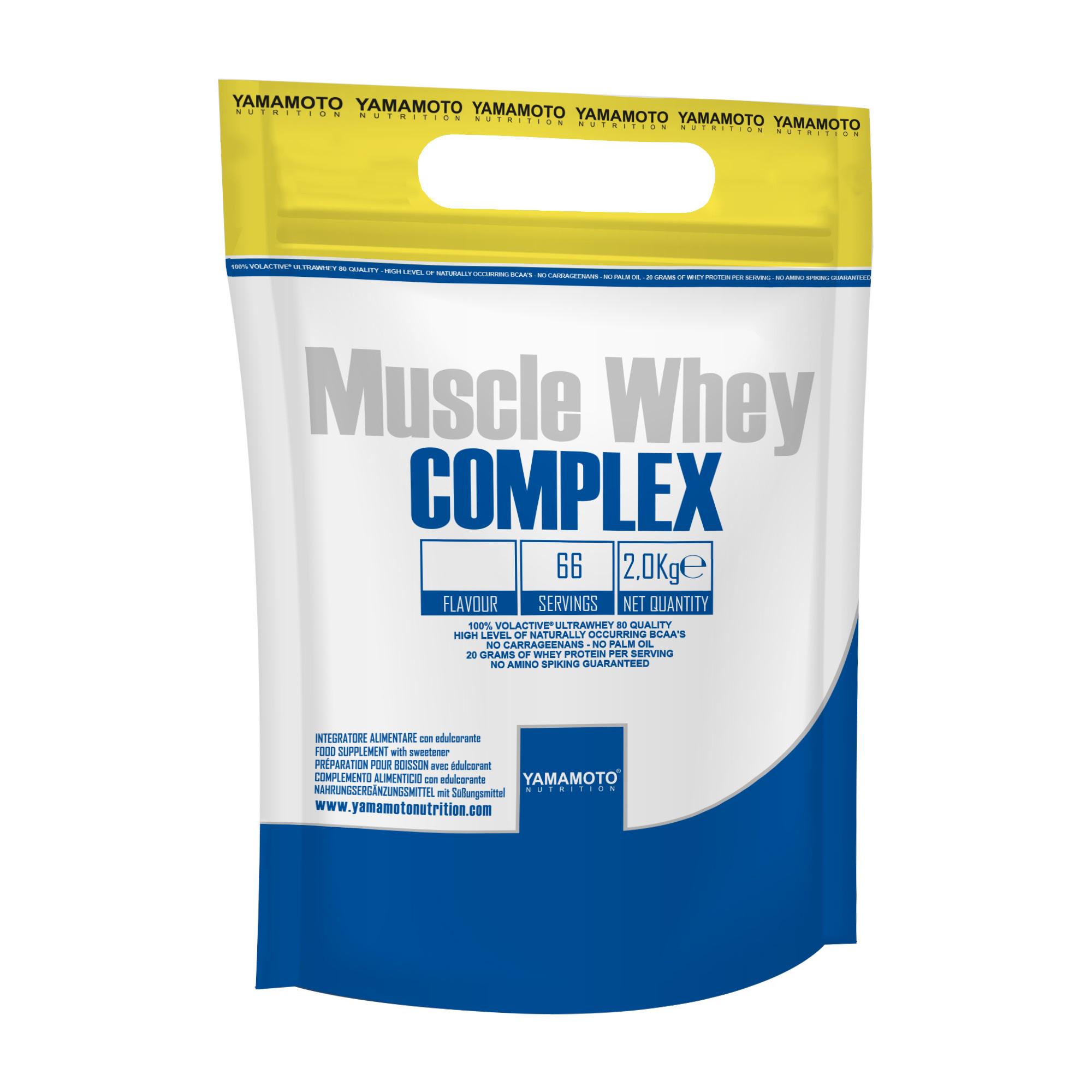 Протеин Yamamoto Nutrition Muscle Whey Complex 2000 г 66 порций Vanilla
