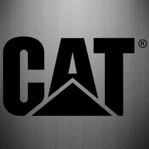 Наклейка Caterpillar 2 30x16,6 см Черный (21562540)