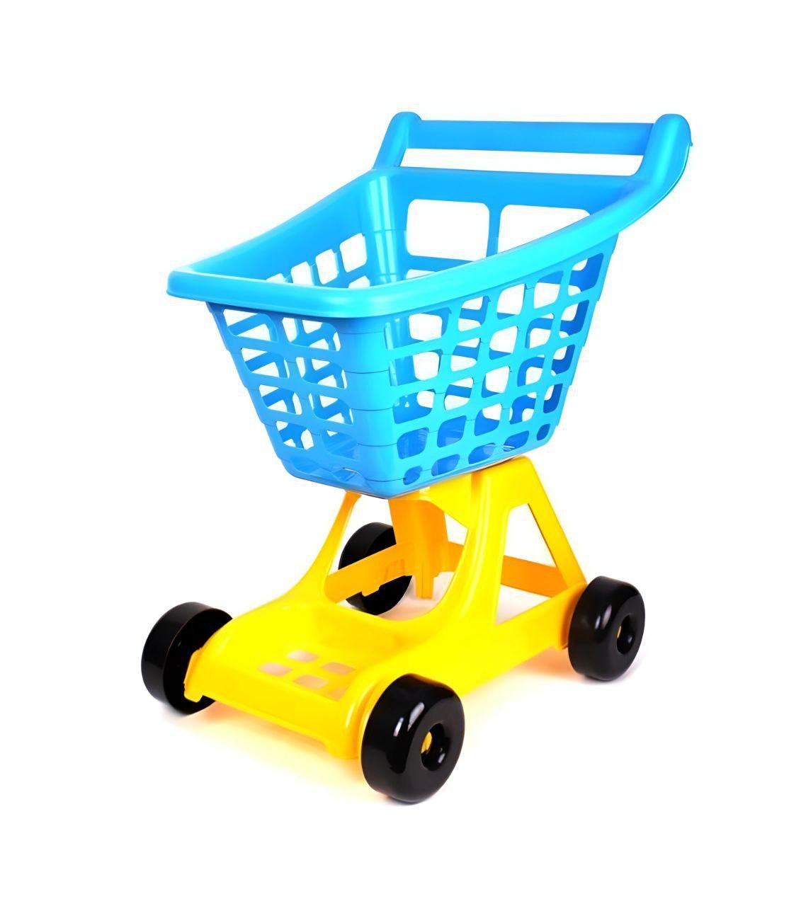 Детская игрушечная тележка для супермаркета Синий (51250-1)