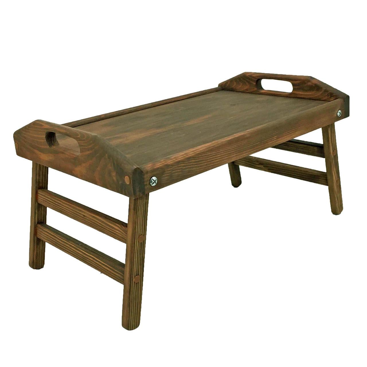 Столик-поднос для завтрака из дерева Флорида Сепия (СТП-000408)