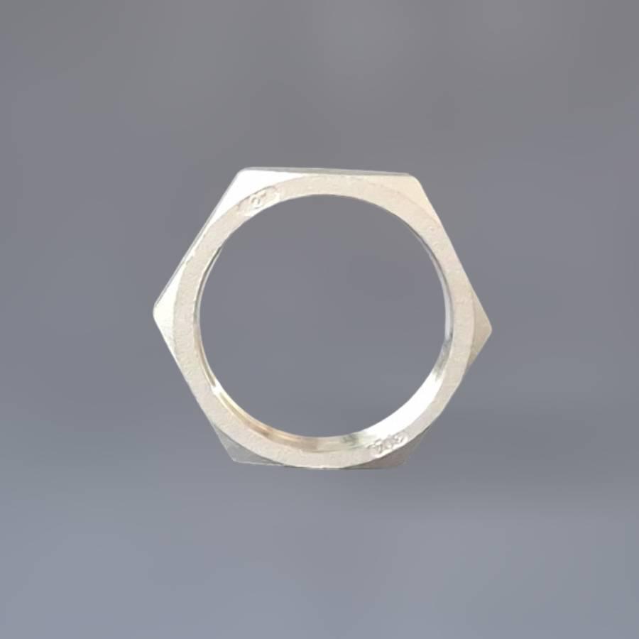 Контргайка муфтовая нержавеющая Ду50 2" н/ж сталь AISI304 резьба BSPP G2" Class 150 (PN20) - фото 12 Контргайка муфтовая нержавеющая Ду50 2" н/ж сталь AISI304 резьба BSPP G2" Class 150 (PN20) - фото 12