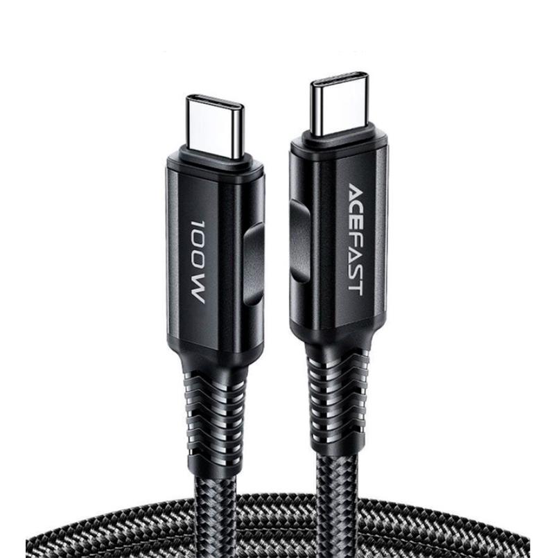 Кабель Acefast C4-03 USB-C to USB-C 100 W 2 м Gray (35525 gray)
