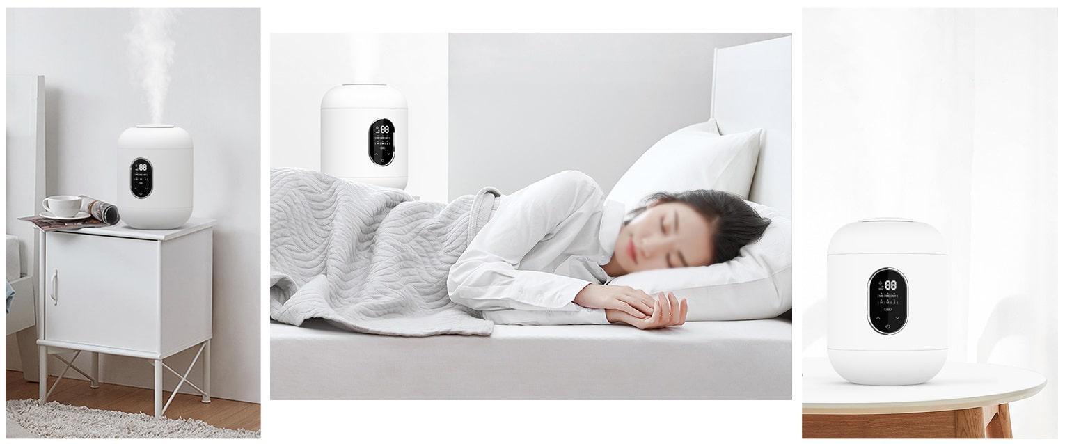 Увлажнитель воздуха ультразвуковой Oregon-101 с сенсорным экраном 3 л (858H) - фото 4