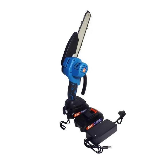 Пила акумуляторна Domotec Chain Saw 8'' Blue (020660) - фото 4