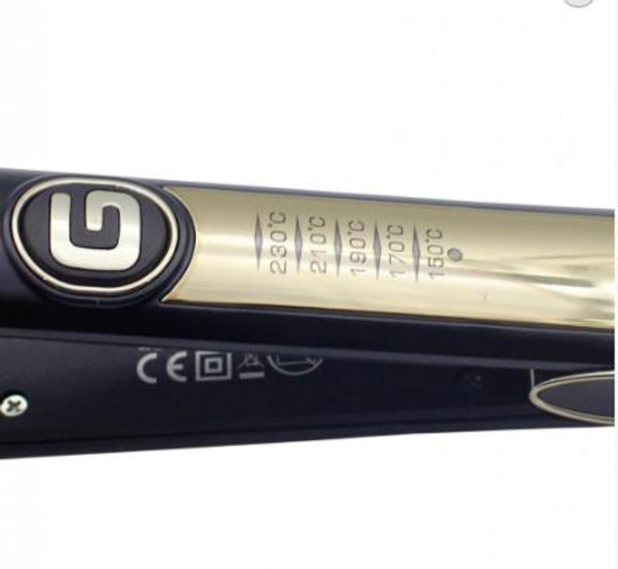 Плойка-выпрямитель для волос Gemei GM-416 керамическое покрытие Черный (ML-04932) - фото 3 Плойка-выпрямитель для волос Gemei GM-416 керамическое покрытие Черный (ML-04932) - фото 3