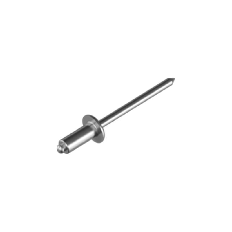 Заклепка Rivettop RF ISO15981 4,8х14 мм прижим 8-10 мм алюминий/алюминий плоская головка 50 шт. (9700A0000974814AEU)