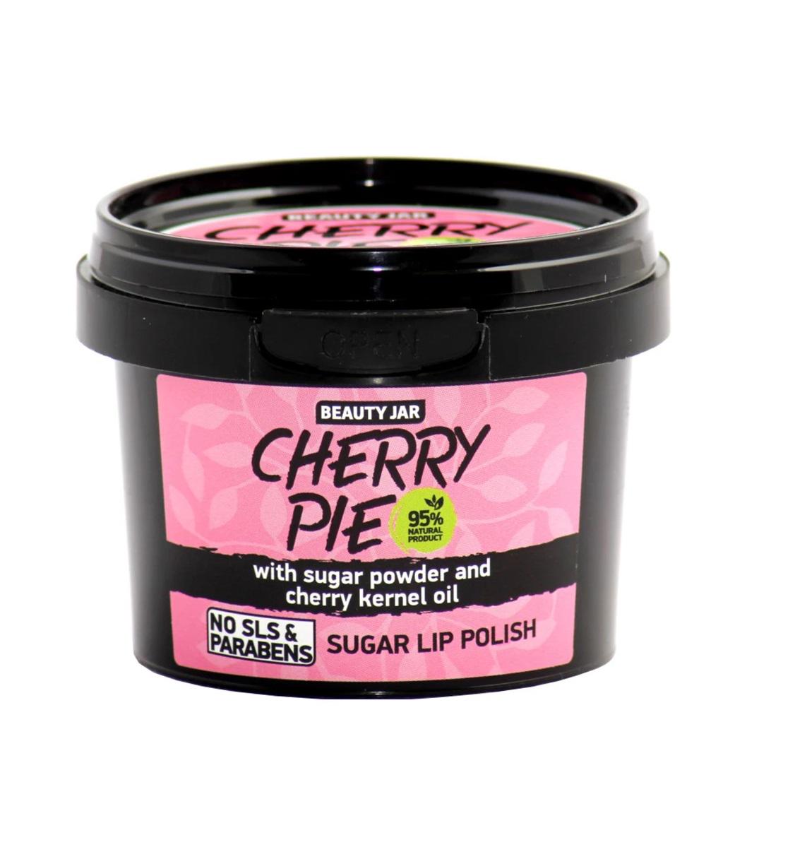 Пом'якшуючий цукровий скраб Cherry Pie Beauty Jar для губ 120 г (4751030830919) - фото 2