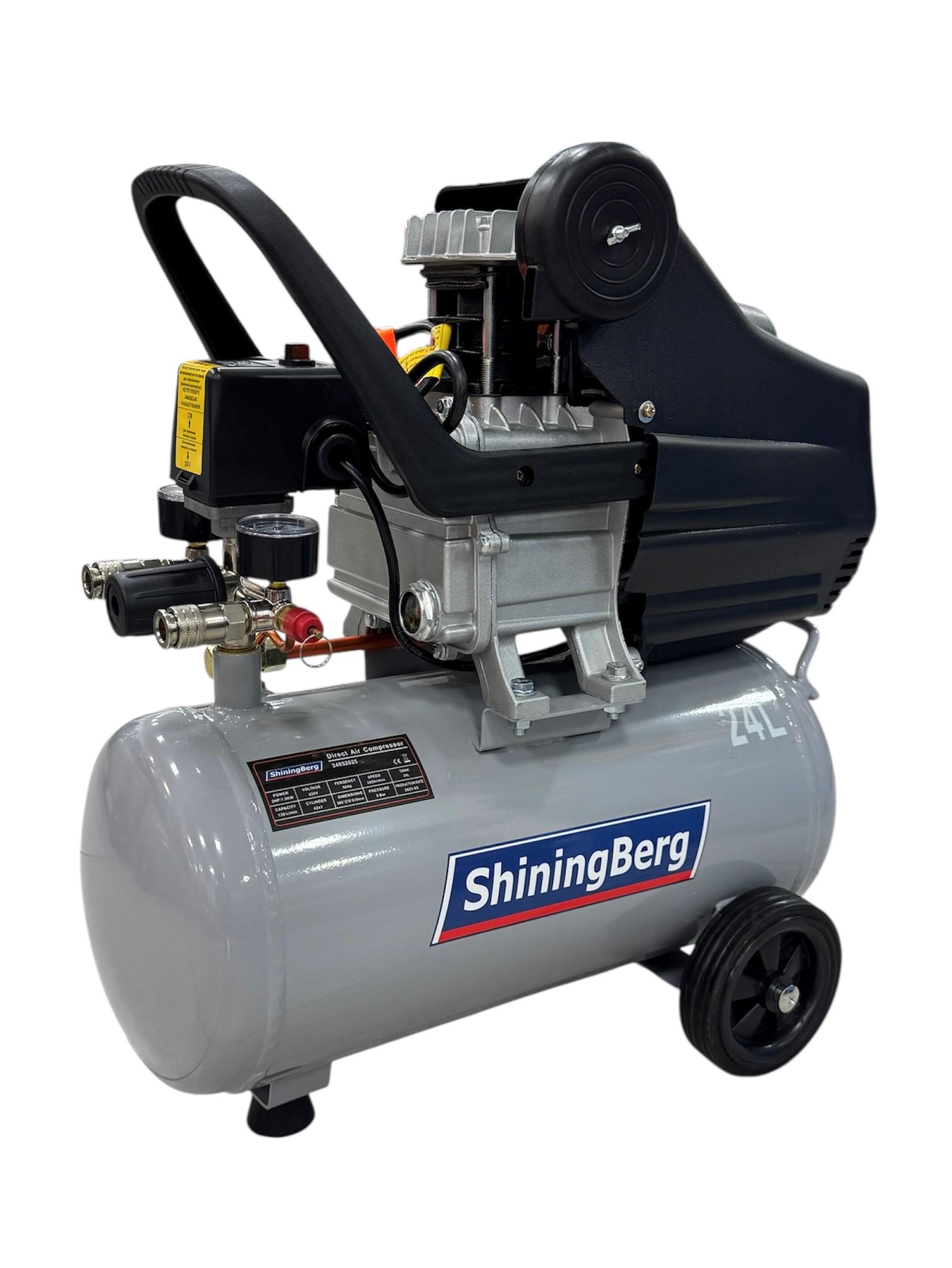 Компрессор поршневой ShiningBerg Master mini 220/230В 25 л