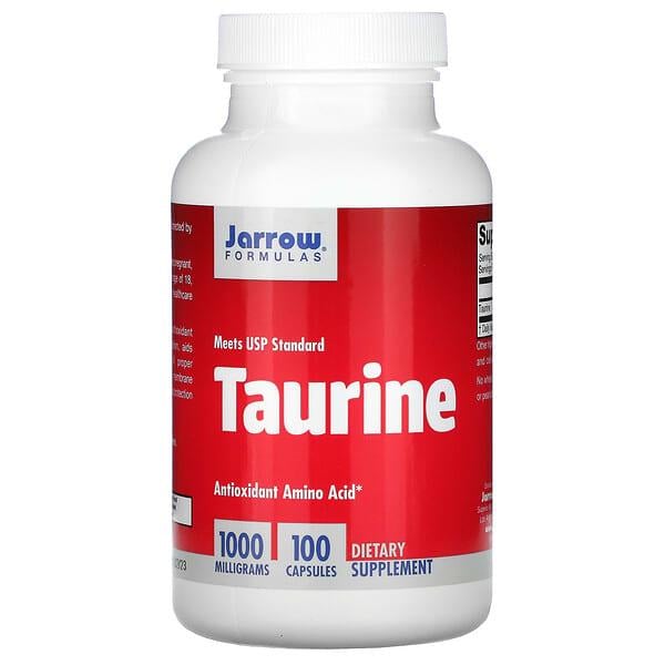 Таурин Jarrow Formulas Taurine 1000 мг 100 капсул (1116)