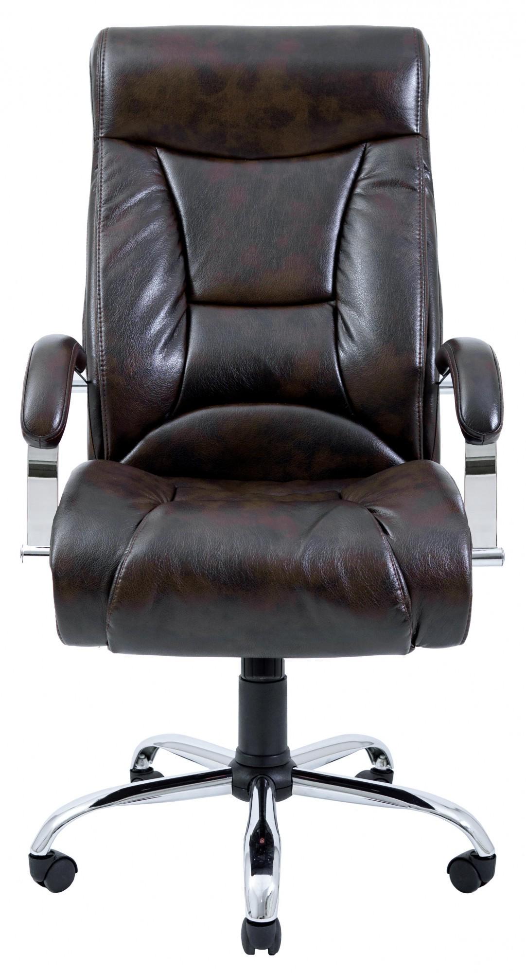 Крісло офісне комп'ютерне Magistr Титан Dark Brown Хром М2 AnyFix Коричневий - фото 2 Крісло офісне комп'ютерне Magistr Титан Dark Brown Хром М2 AnyFix Коричневий - фото 2