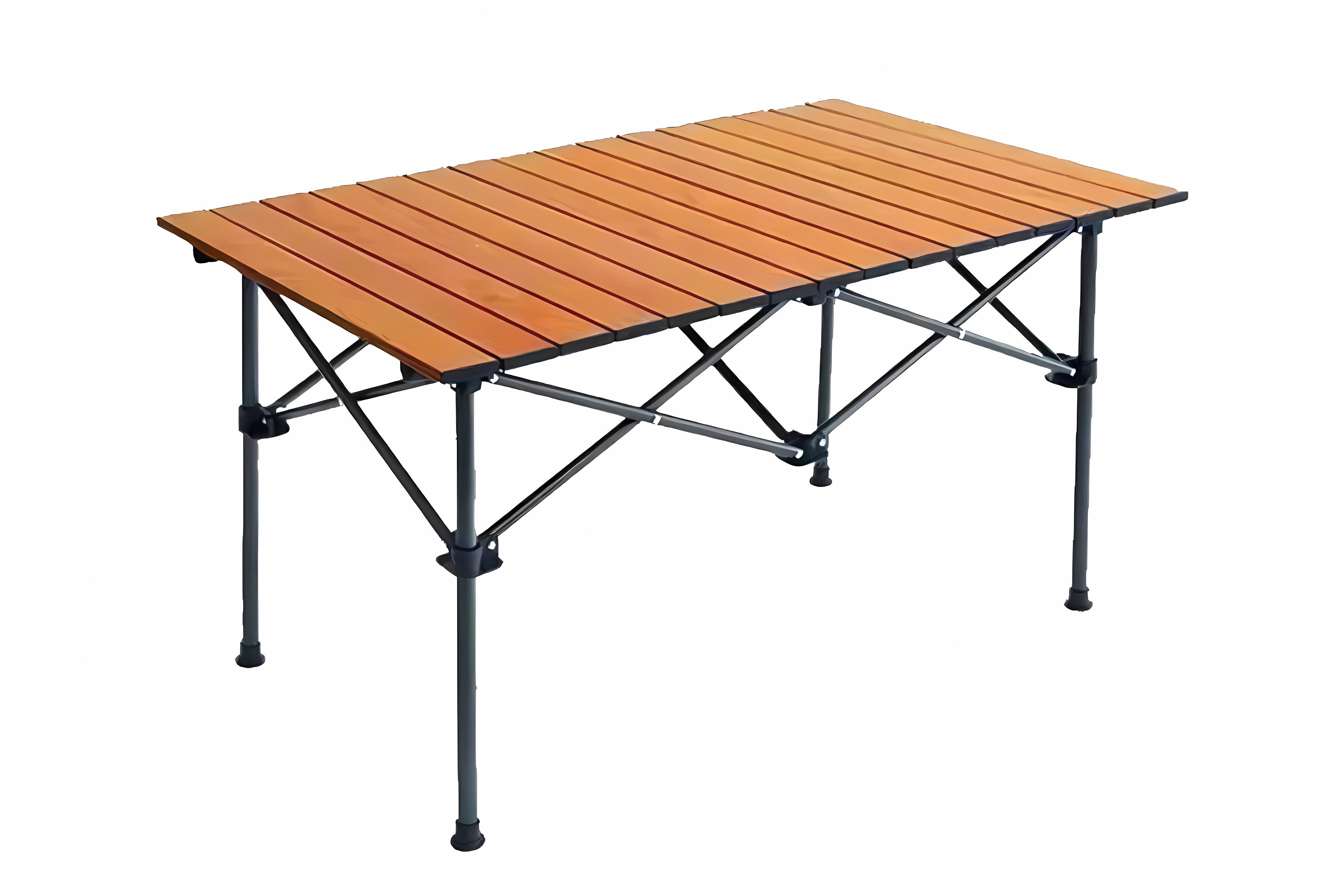Стол раскладной кемпинговый Good Idea STD-08 в чехле туристический 95х55х50 см Коричневый (83383837ОР)
